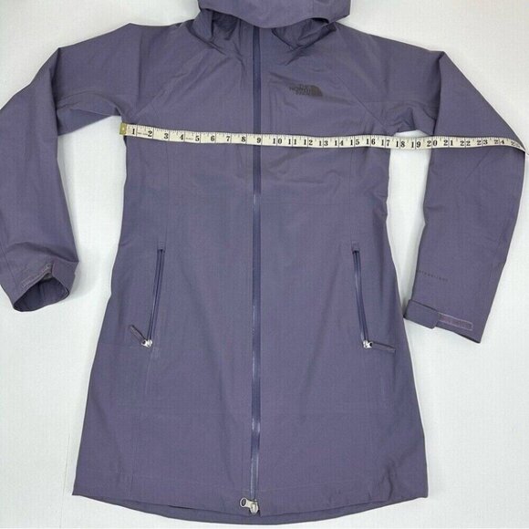 The North Face Women's Lunar Slate Dryzzle Futurelight Luxury Rain Jacket XS/C35 - Picture 13 of 16